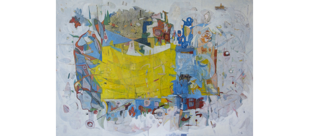 <span style = "margin:0em;padding:0em"><span style = "font-size:0.7em">Temple / tabla</span><br><span style = "font-size:0.6em">120 X 80 cm cm</span></span>